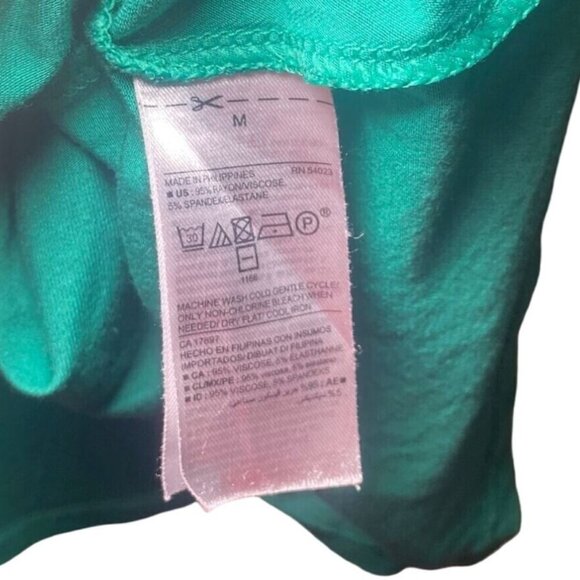 Old Navy Dreamy Green SL Knit Swing Dress  M - Picture 5 of 5